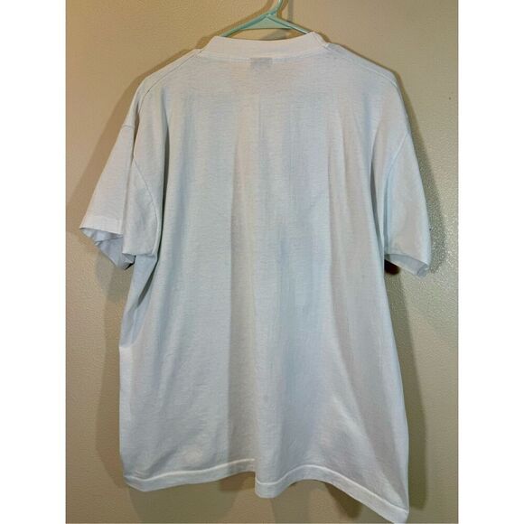 Vintage Single Stitch Fruit of The Loom Made in The USA Cancer Survivor T-Shirt - Picture 2 of 6